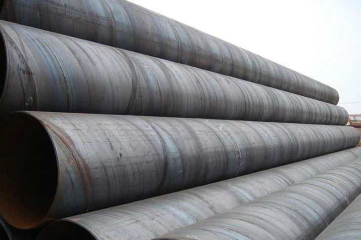 Rolled and welded steel pipes