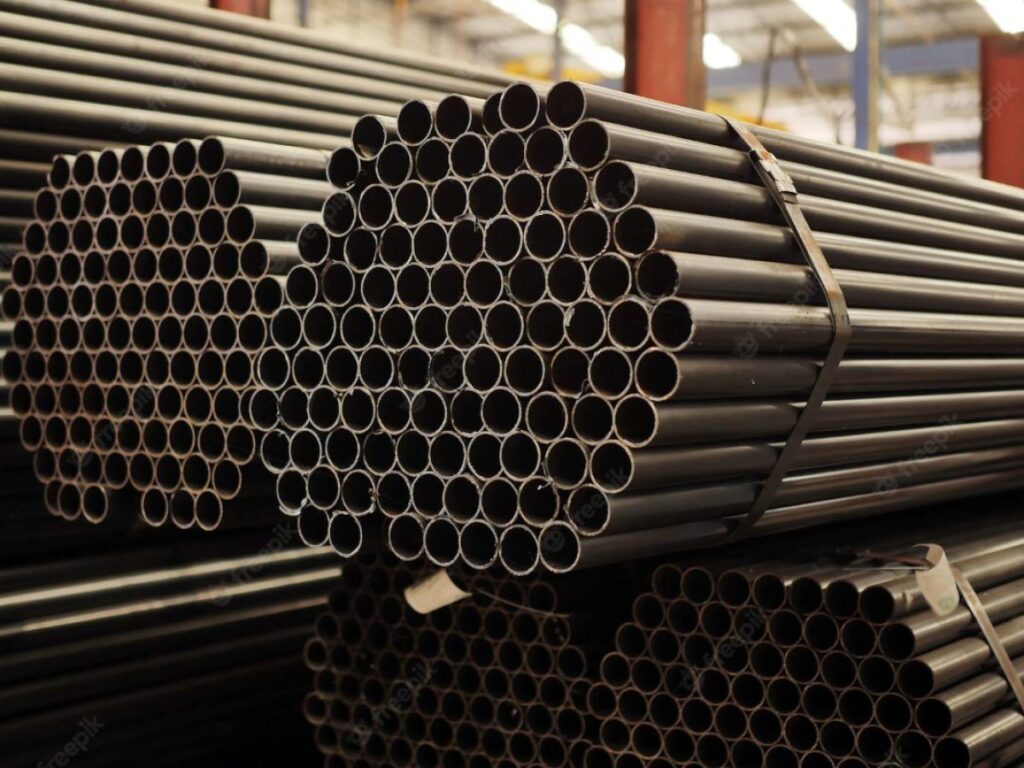 What is black iron piping used for