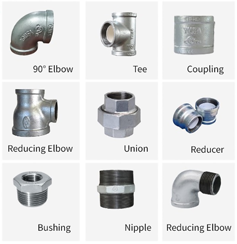 3 inch galvanized pipe fittings